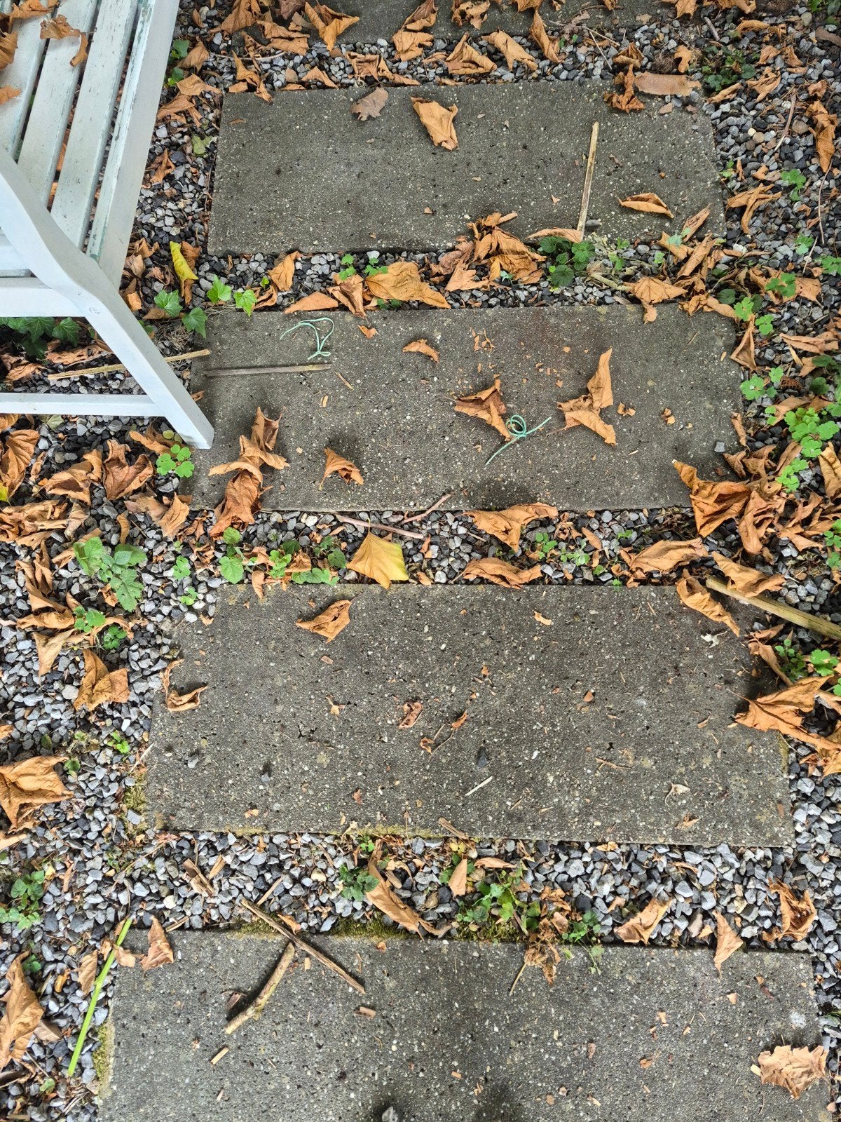 Betonnen terrastegels - Gebruikt, Tuin en Terras, Tegels en Klinkers, Ophalen, Gebruikt, Minder dan 5 m², Beton