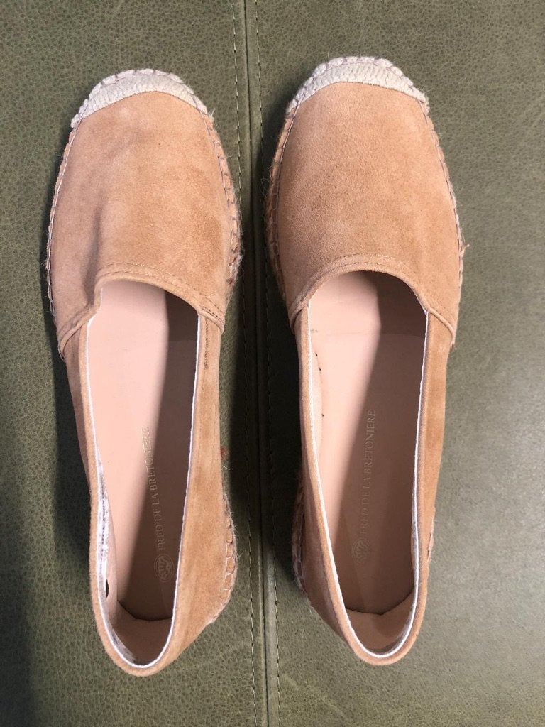FRED DE LA BRETONIERE zomerschoen maat 36, Kleding | Dames, Fred de la Bretoniere, Beige, Ophalen of Verzenden, Zo goed als nieuw