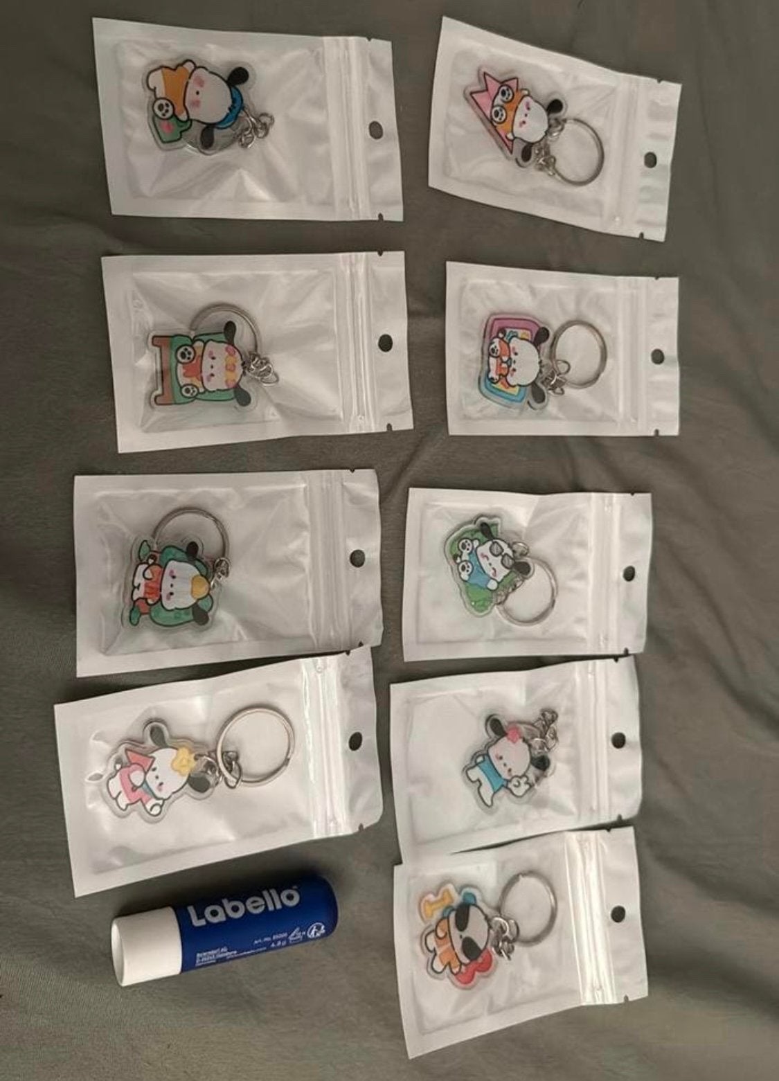 Sleutelhanger hello kitty pochacco €1/3 stuks, Verzamelen, Ophalen of Verzenden, Zo goed als nieuw