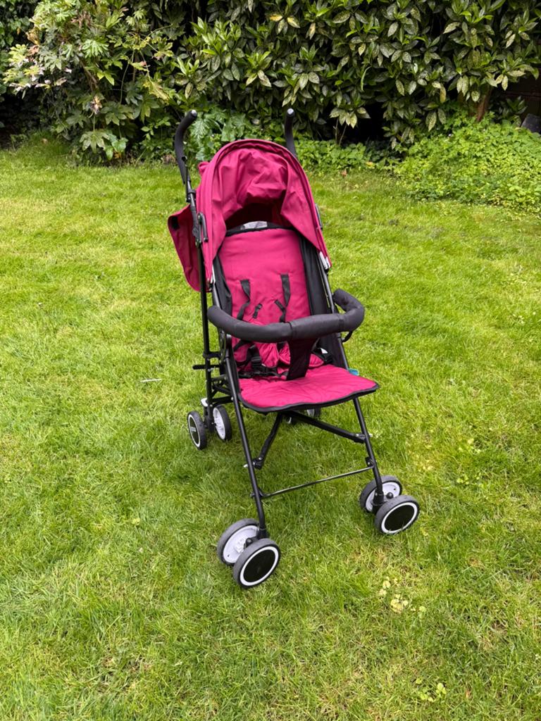 Compacte en lichtgewicht buggy - Ideaal voor reizen, Kinderen en Baby's, Buggy's, Ophalen, Gebruikt, Overige merken, Verstelbare rugleuning