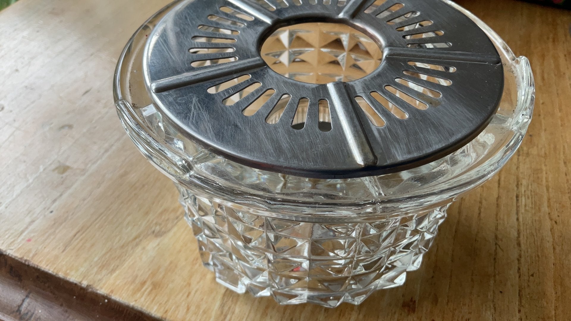 Theelichtje / rechaud verkade  vintage, Ophalen of Verzenden