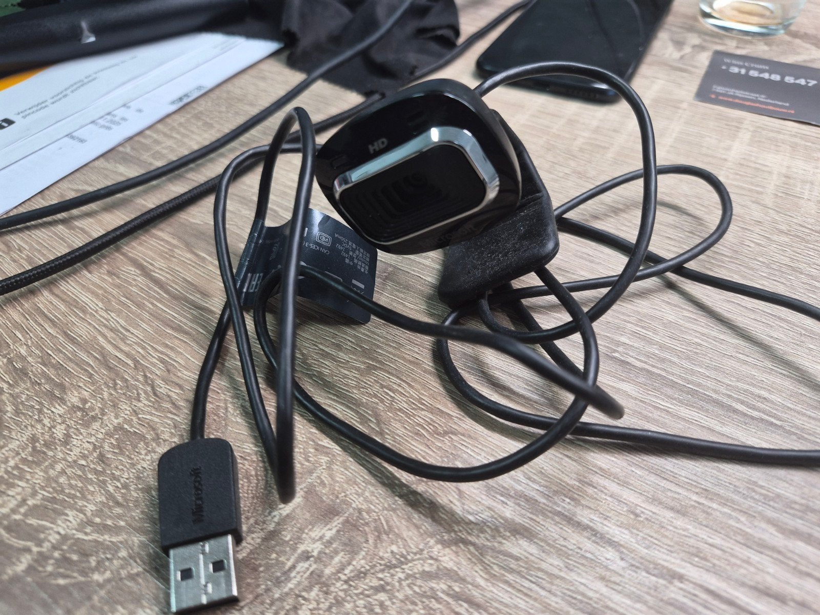 Microsoft HD Webcam - Perfect voor videobellen, Ophalen of Verzenden