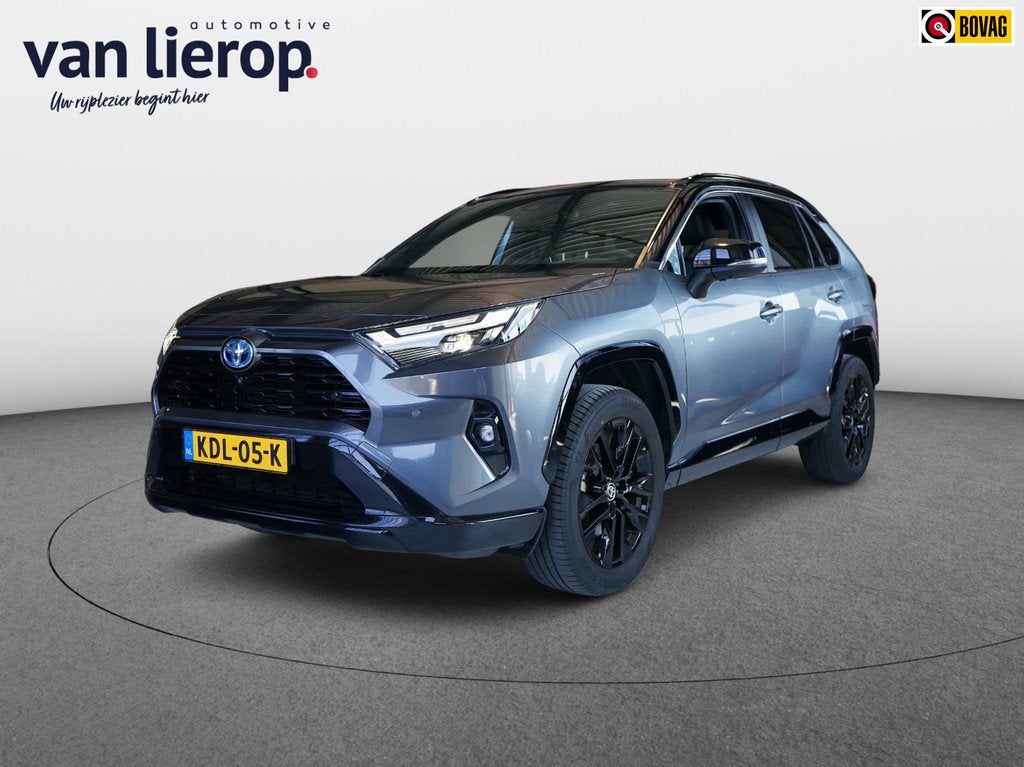 Toyota RAV4 2.5 Hybrid Bi-Tone PANORAMADAK | 360 CAMERA, Auto's, Toyota, Bedrijf, Te koop, Rav4, 360° camera, ABS, Achteruitrijcamera