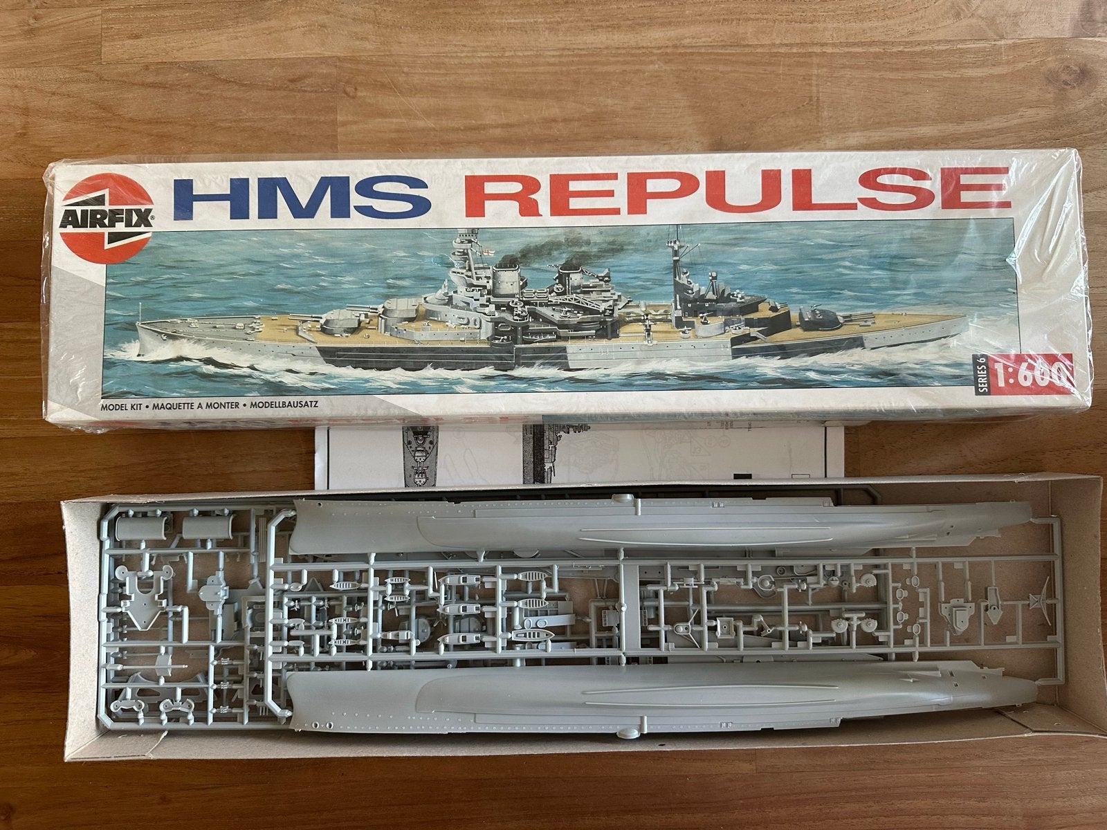 Airfix HMS Repulse Modelbouwkit 1:600, Ophalen of Verzenden, Nieuw, 1:50 tot 1:200, Airfix