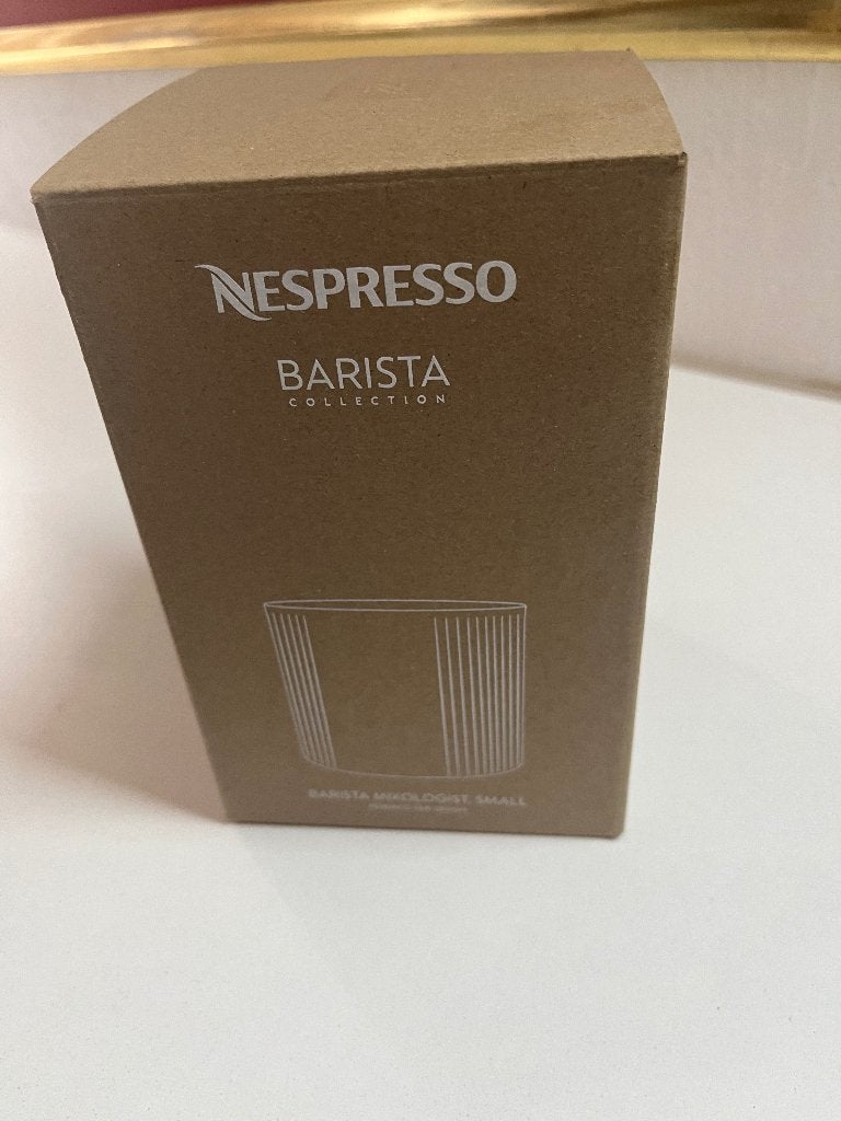 nespresso barista glazen, Ophalen, Glas of Glazen, Nieuw, Glas