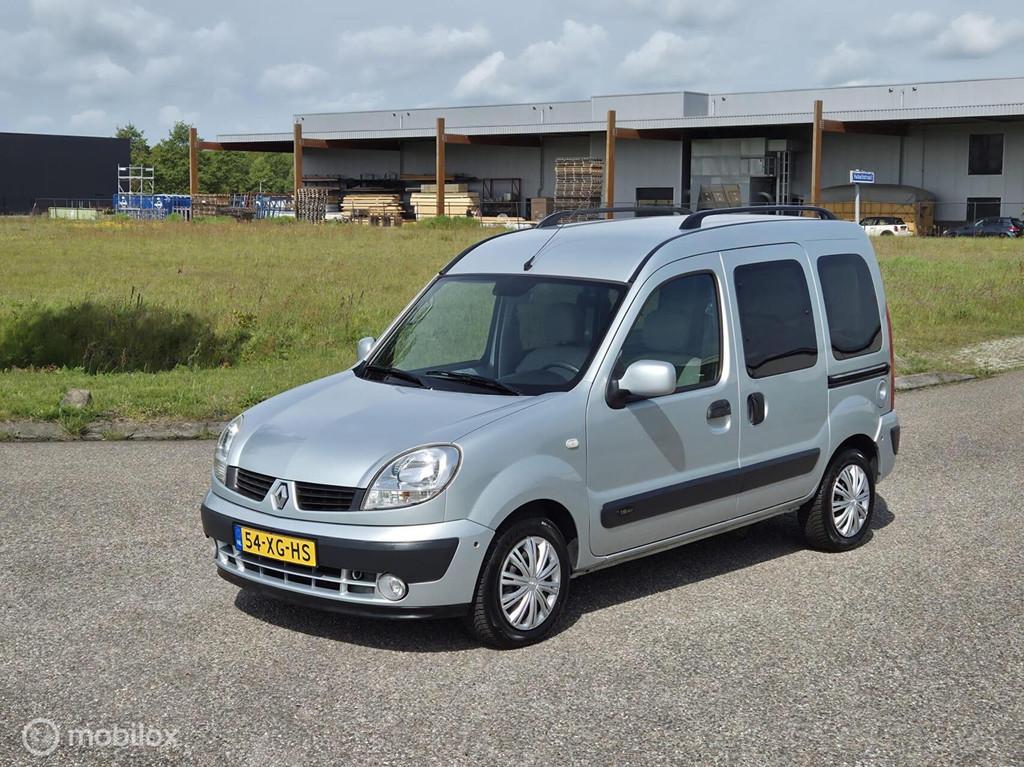 Renault Kangoo combi 1.6-16V Invalide Rolstoel Knielysteem, Gebruikt, 49 €/maand, Origineel Nederlands, Bedrijf