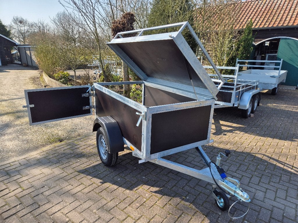 Bagagewagens met klep en achterdeur uit voorraad, Ophalen, Nieuw