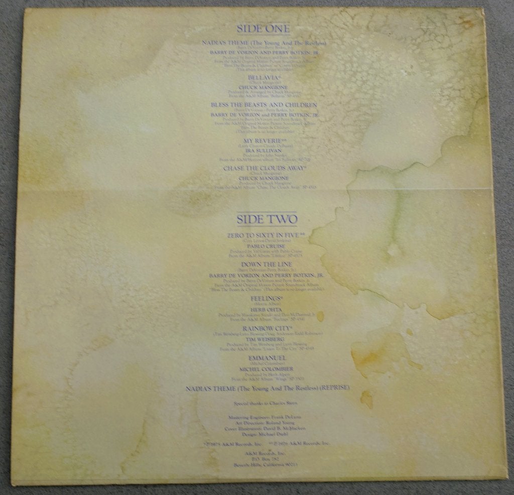 Nadia's Theme (The Young And The Restless) LP, LP, Zo goed als nieuw, 12 inch, Fotohoes