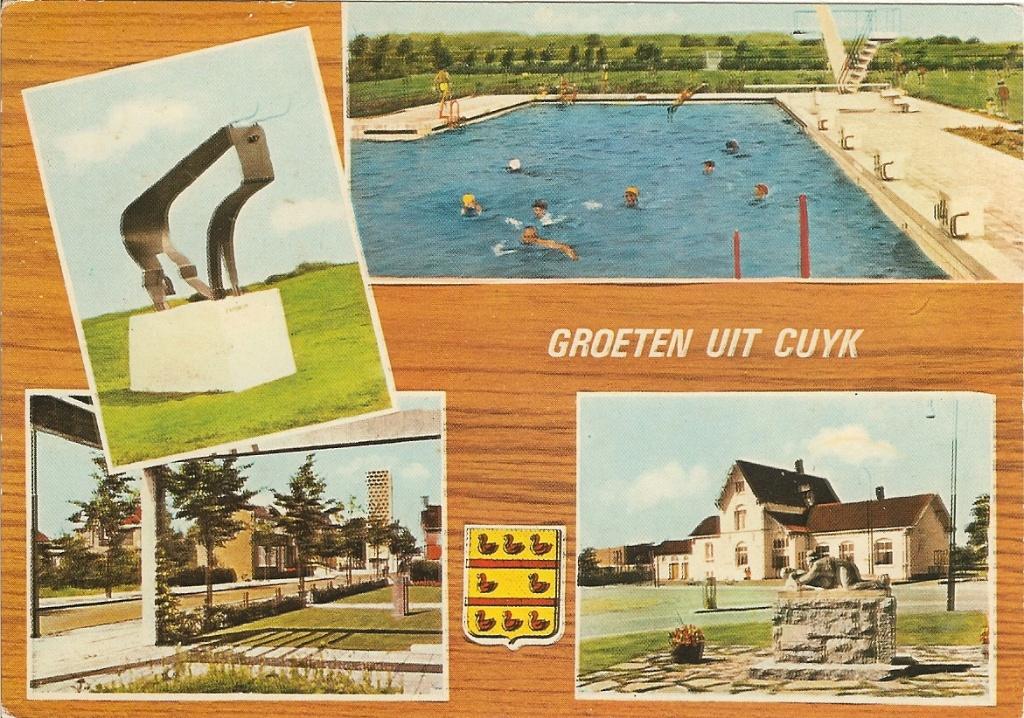 NS56.TW Cuyk Kuuk Cuijk 3 stuks ( Straatman uit.1972-672 ), Verzenden, 1960 tot 1980, Ongelopen, Noord-Brabant