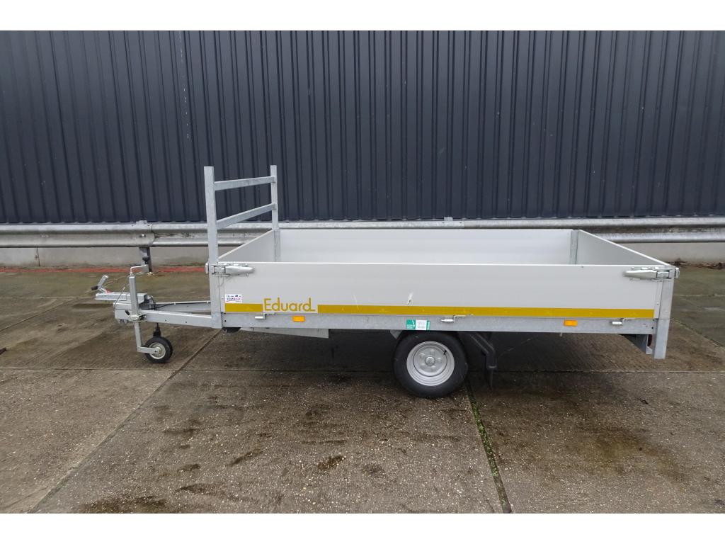 Bij Eemsned Eduard plateauwagen afm 260 x 150 ACTIE, Auto diversen, Aanhangers en Bagagewagens, Nieuw
