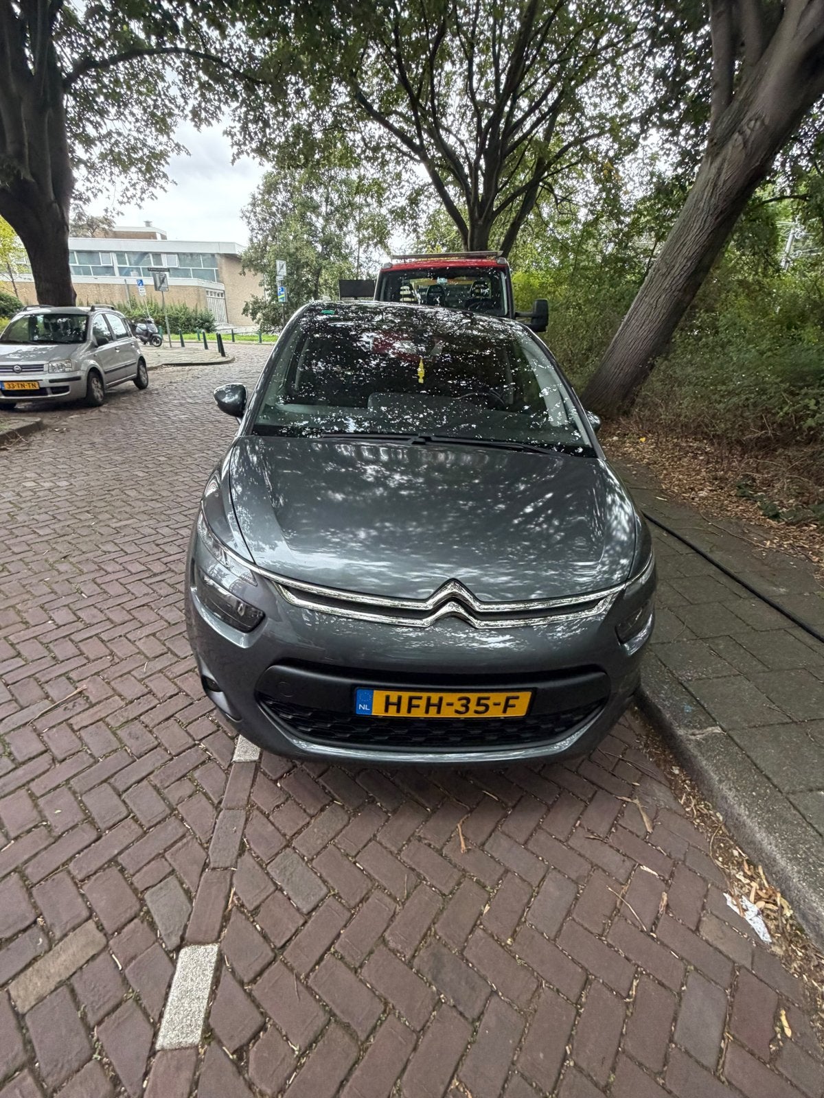 Citroën C4 VTi 120pk 2014 Grijs, Auto's, Voorwielaandrijving, 1227 kg, 4 cilinders, 1200 kg