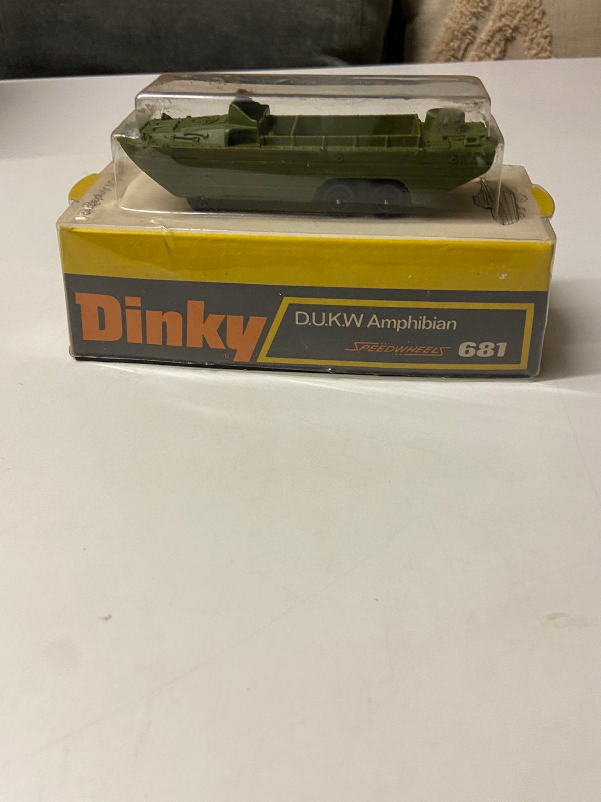 2  x dinky toys militair, Ophalen of Verzenden