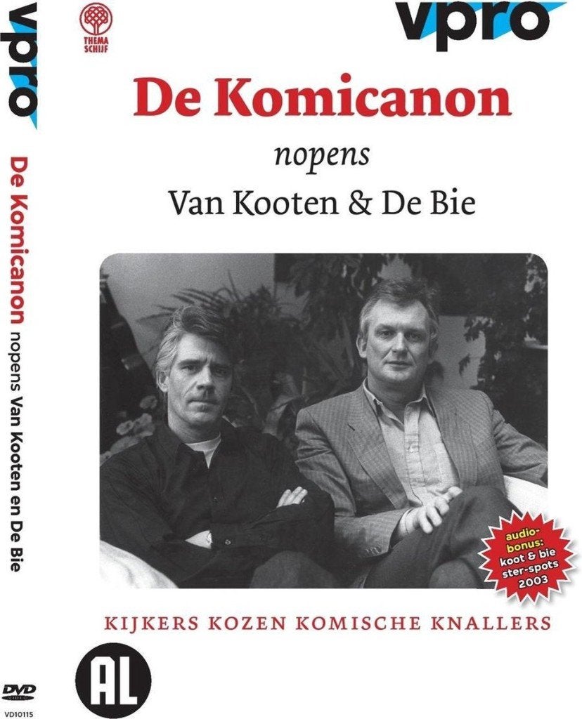 Van Kooten & De Bie- De Komicanon - nopens, Alle leeftijden, Ophalen of Verzenden, Zo goed als nieuw, Komedie