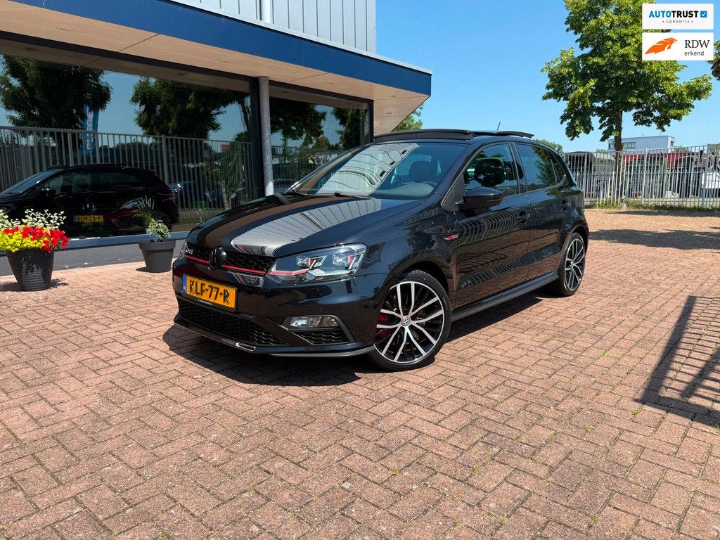 Volkswagen POLO 1.8 TSI GTI | DSG | Pano | LED | Navi, Gebruikt, Zwart, Bedrijf, 1180 kg