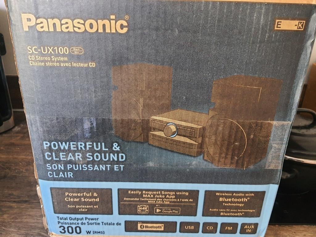 Panasonic SC-UX100E-K, Ophalen of Verzenden, Overige merken