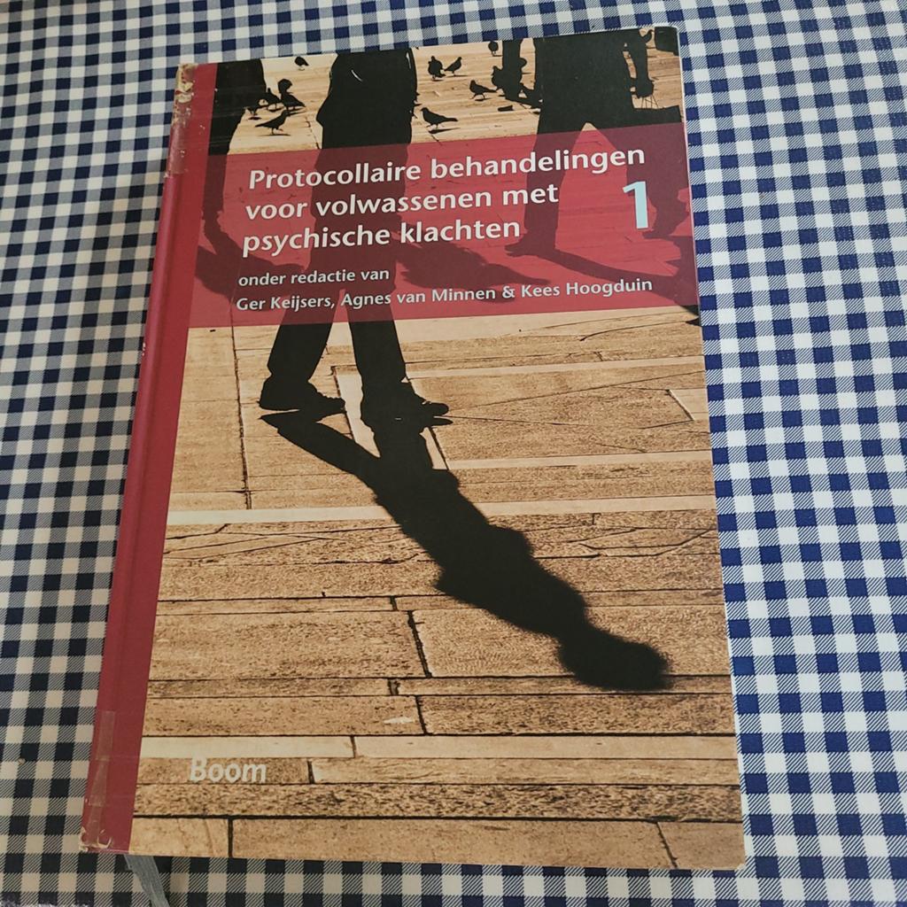Protocollaire behandelingen volwassenen psychische klachten, Ophalen of Verzenden, Gelezen, Klinische psychologie, Ger Keijsers, Agnes van Minnen & Kees Hoogduin