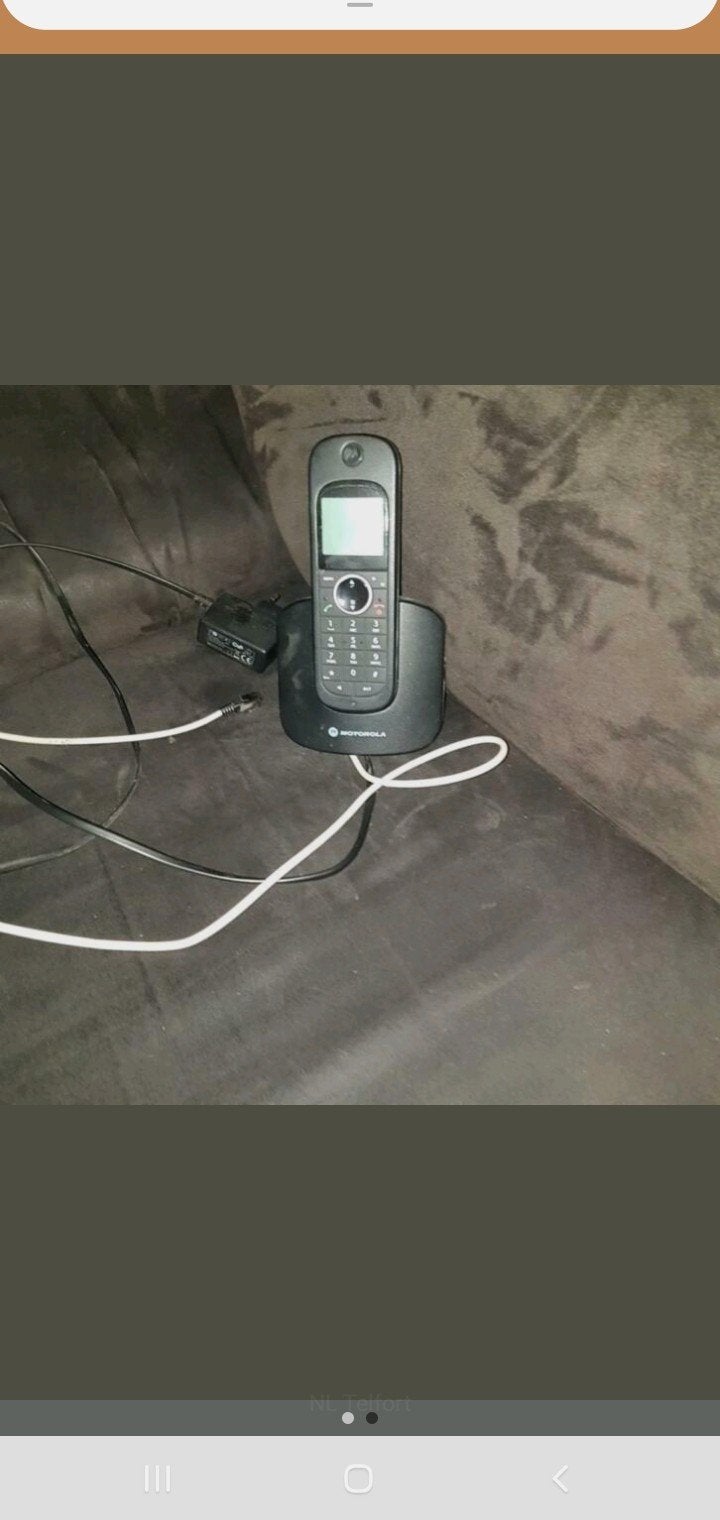 vaste telefoon Motorola, Telecommunicatie, Ophalen of Verzenden, 1 handset