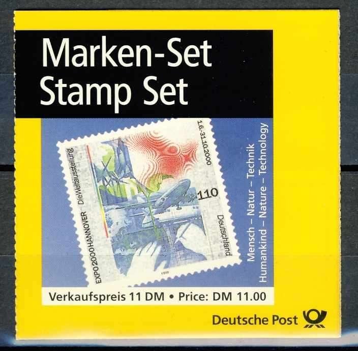 Duitsland postzegelboekje 40 2000 postfris, Postzegels en Munten, Ophalen of Verzenden, BRD, Postfris