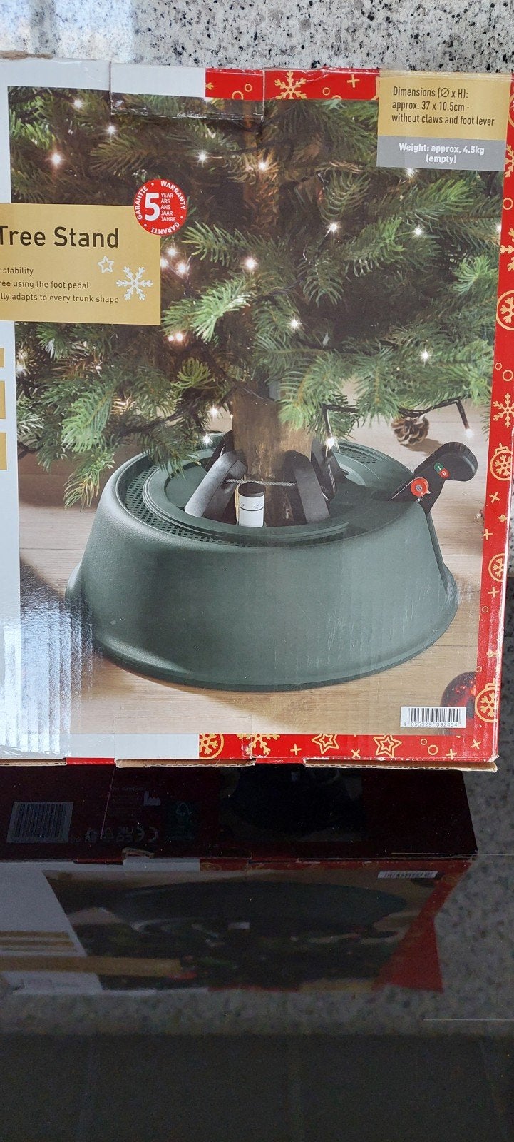 Kerstboom standaard, Diversen, Ophalen