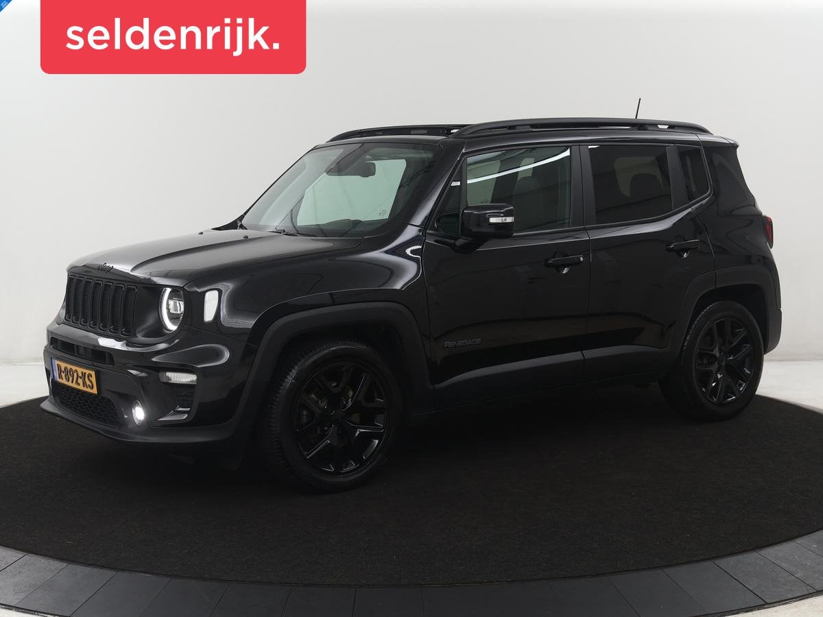Jeep Renegade 1.3T Freedom, Auto's, Gebruikt, 4 cilinders, 150 pk, Zwart