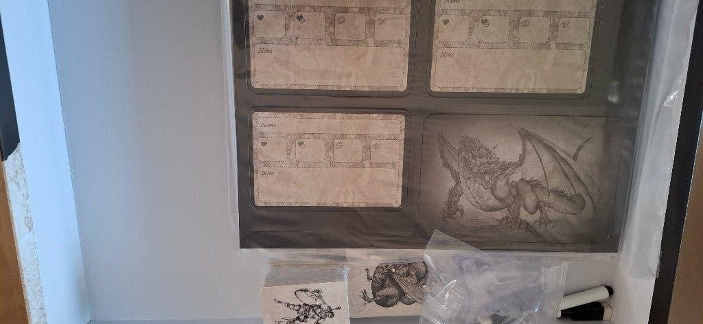 Fantasy World Creator Gamestart Edizioni RPG board game set, Ophalen of Verzenden, Onbekend, Toebehoren, Onbekend