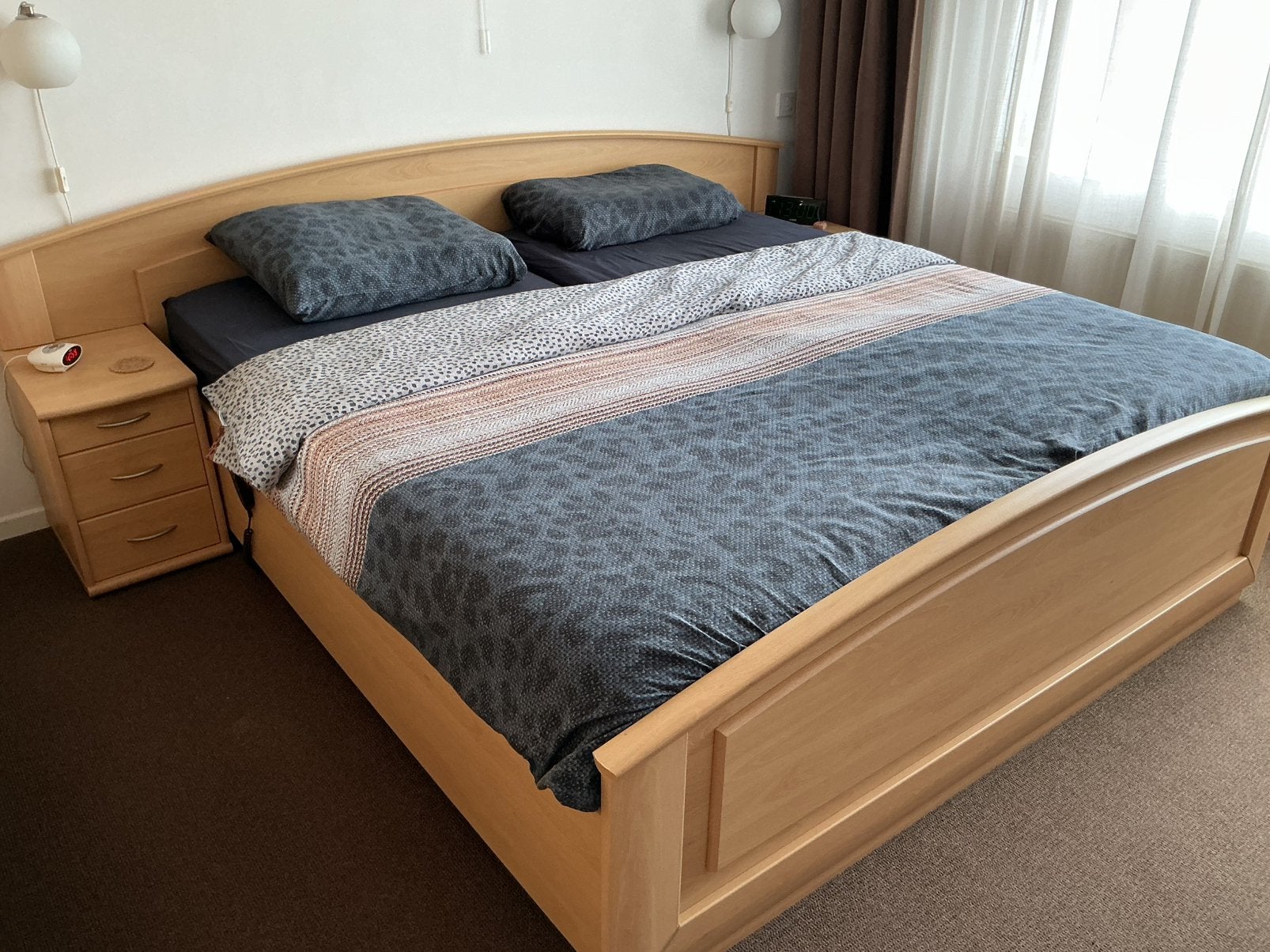 Bed compleet, Ophalen, Zo goed als nieuw, Tweepersoons