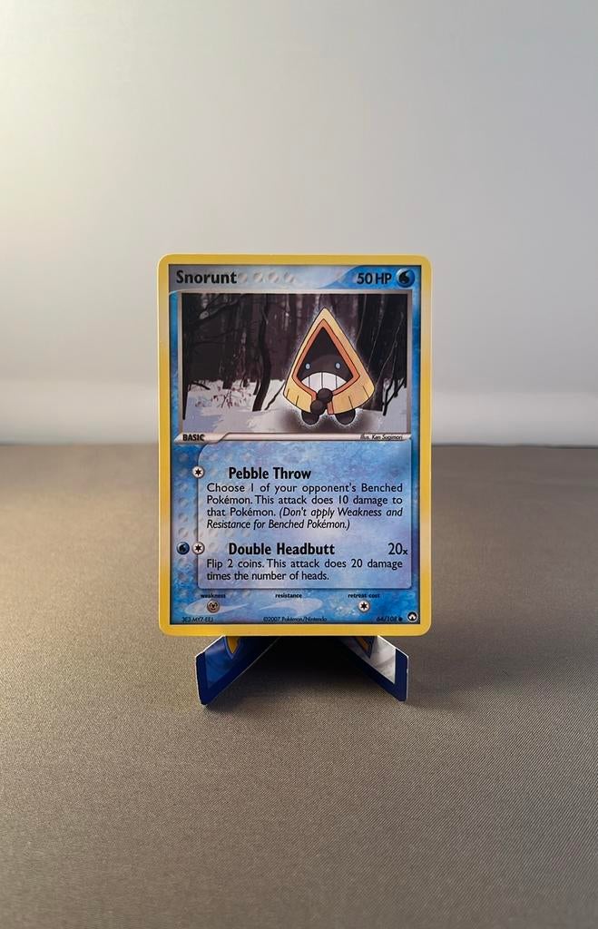 Snorunt (PK 64) EX Power Keepers, Ophalen of Verzenden, Zo goed als nieuw, Losse kaart