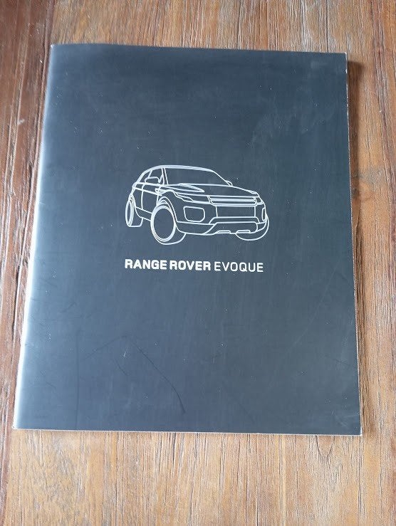 Range Rover Evoque 2010 24 pag., Boeken, Verzenden, Zo goed als nieuw, Overige merken