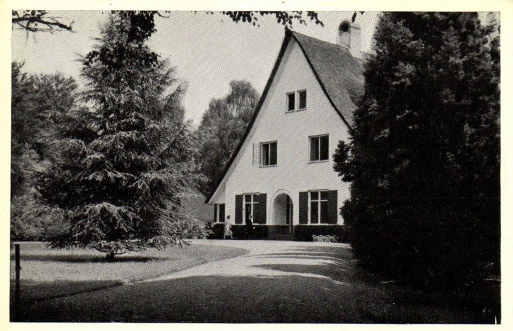 Venwoude, Lage Vuursche - man vrouw - 1959 gelopen, Ophalen of Verzenden, 1940 tot 1960, Gelopen, Utrecht