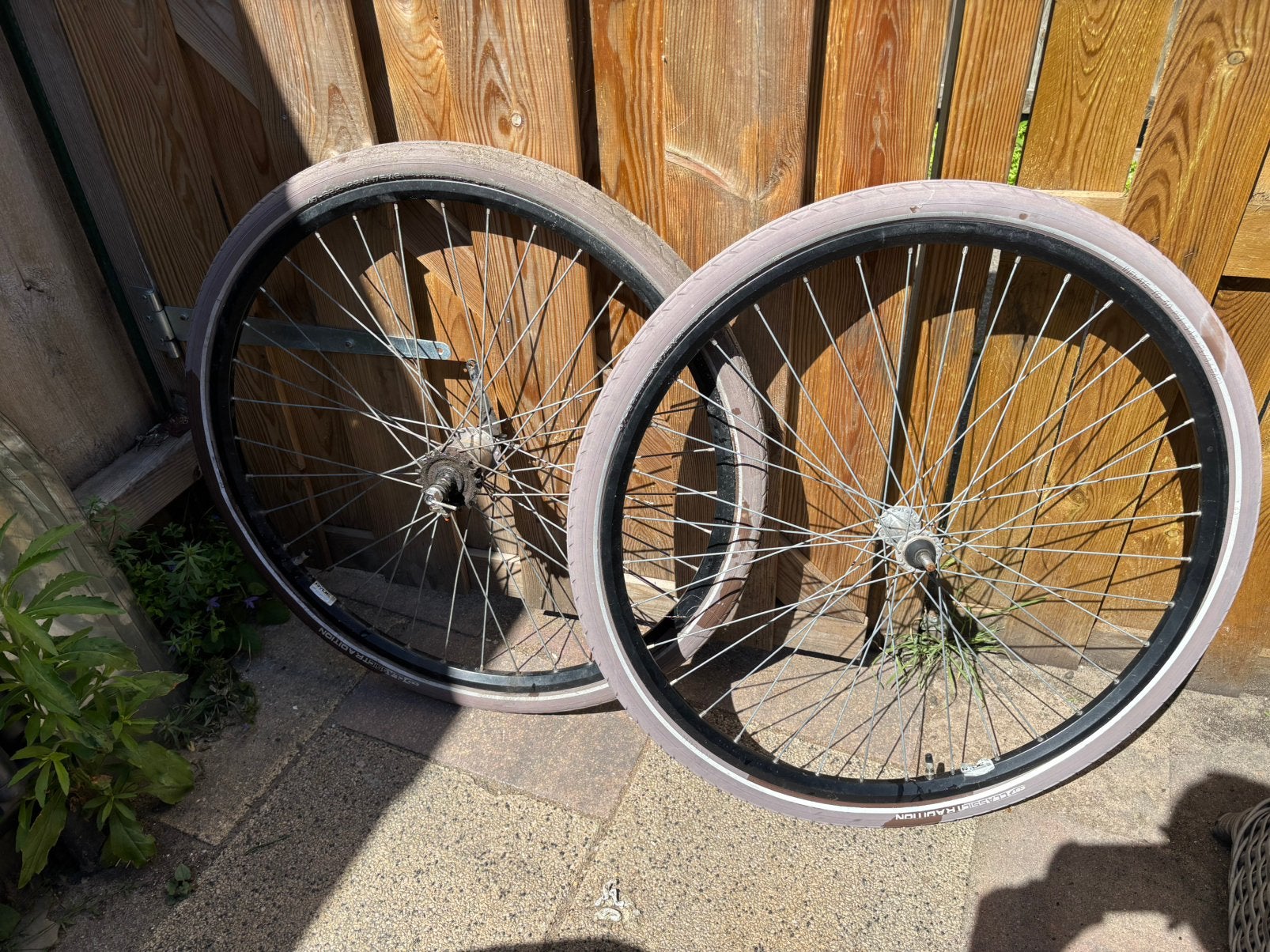 Mooie velgen aluminium bandjes beetje uitgedroogd, Ophalen of Verzenden, Aluminium