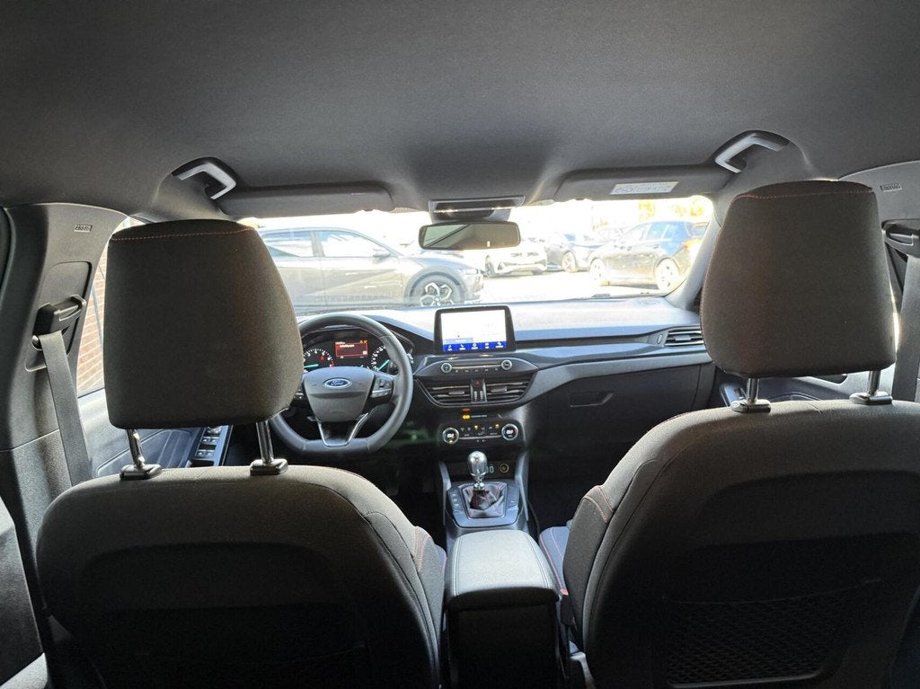 Ford Focus Wagon 1.0 EcoBoost Hybrid ST Line *ALL-IN PRIJS*, 12 maanden, Stof, Zwart, Origineel Nederlands