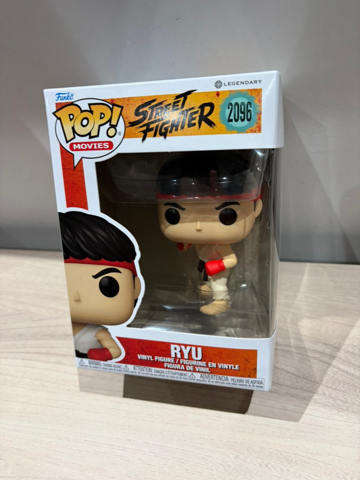 Funko Pop! Ryu #2096 – Street Fighter Movie – Vinyl Figure (m2456419706 ...