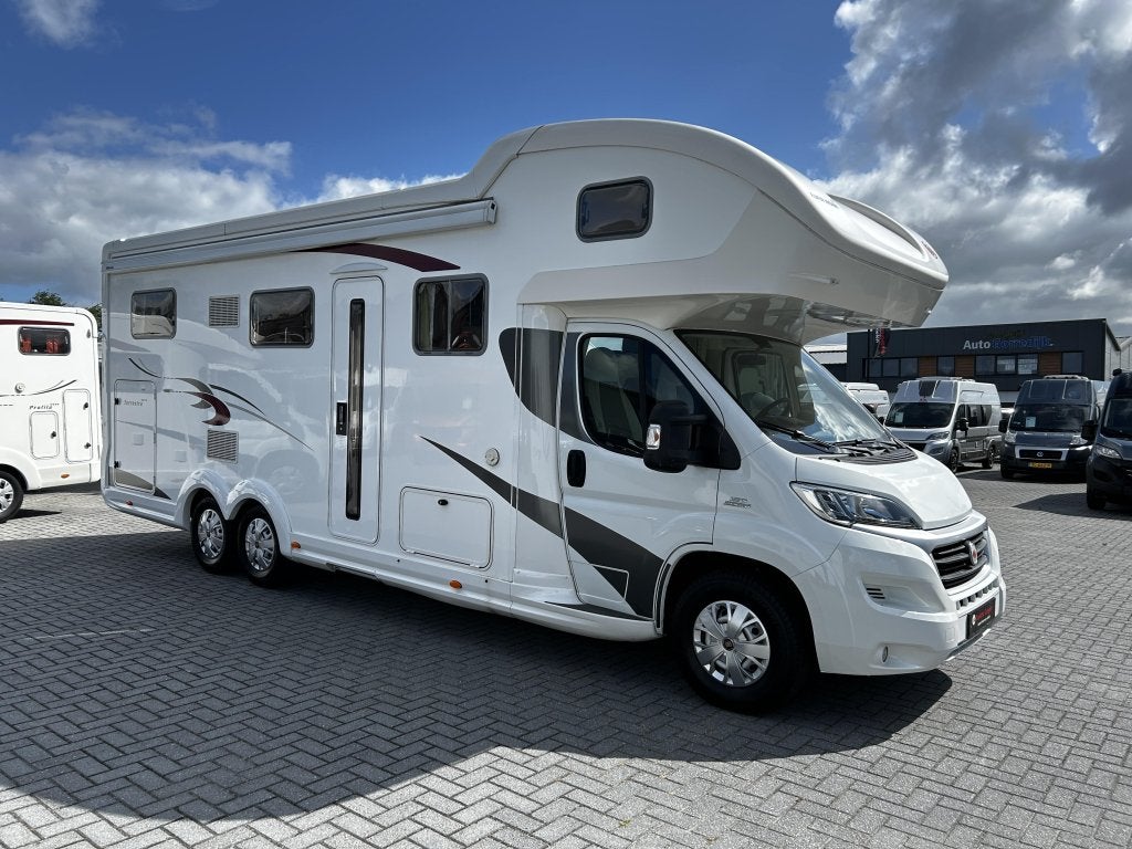 Eura Mobil A 770 EB/Enkele-bedden/8.50m/alkoof/180pk/uniek, Caravans en Kamperen, Campers, Alkoof, Fiat, Bedrijf, Meer dan 6