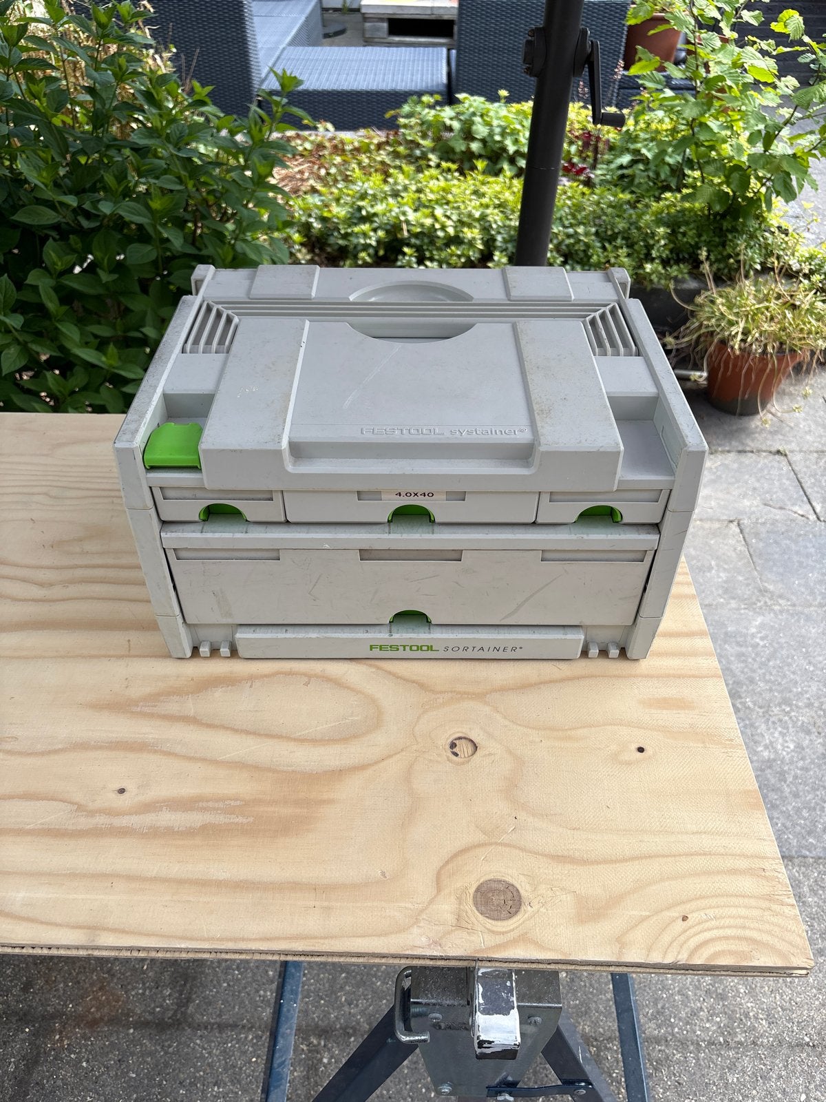 Festool Sortainer SYS 3 Sort - Handige Opbergbox, Doe-het-zelf en Verbouw, Gereedschapskisten, Gebruikt, Ophalen of Verzenden