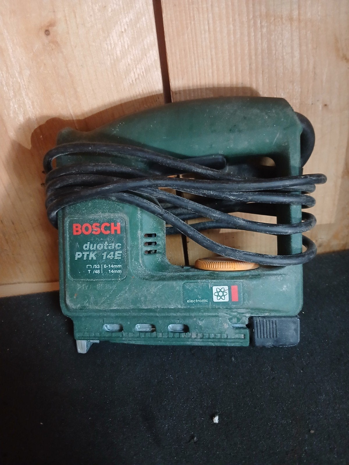 Bosch Duotac PTK 14E Elektrische Tackermachine, Ophalen of Verzenden, Gebruikt