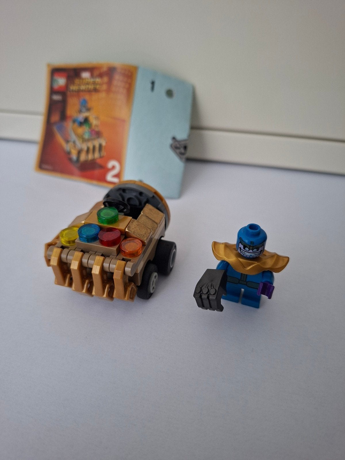 LEGO Marvel Super Heroes Thanos met Infinity Gauntlet, Ophalen of Verzenden, Gebruikt, Overige merken