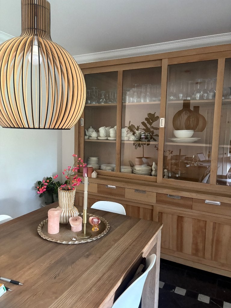 Buffetkast, Huis en Inrichting, Ophalen, Gebruikt, 200 cm of meer, Teakhout