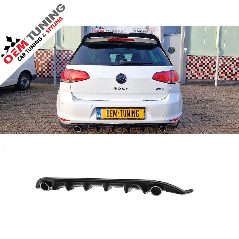 Diffuser geschikt voor Golf 7 | TCR/GTI-Look | 2012- 2017 |, Ophalen of Verzenden