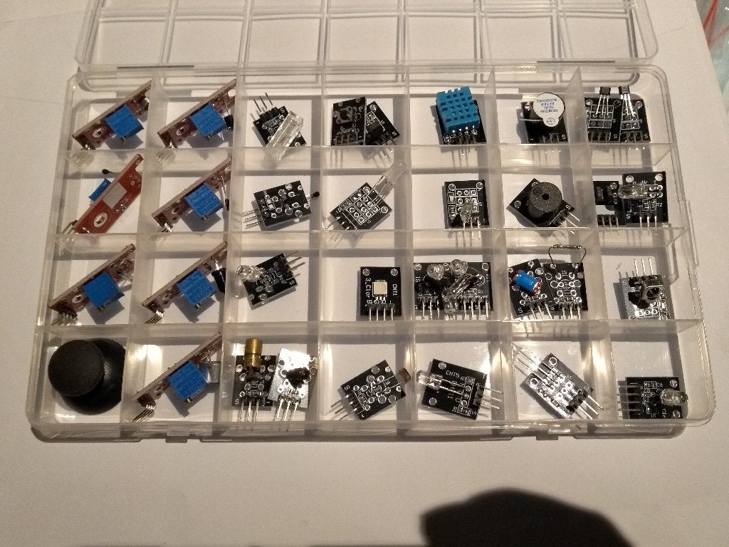 35 Sensor Kit voor Arduino, Raspberry Pi, Nucleo ezv., Hobby en Vrije tijd, Elektronica-componenten, Ophalen of Verzenden, Nieuw