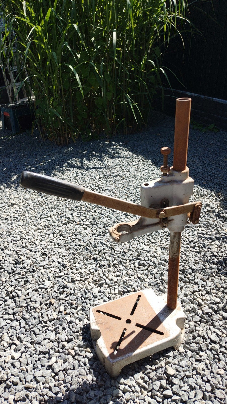 Vintage Boorkolom, Ophalen, Gebruikt, Kolomboormachine