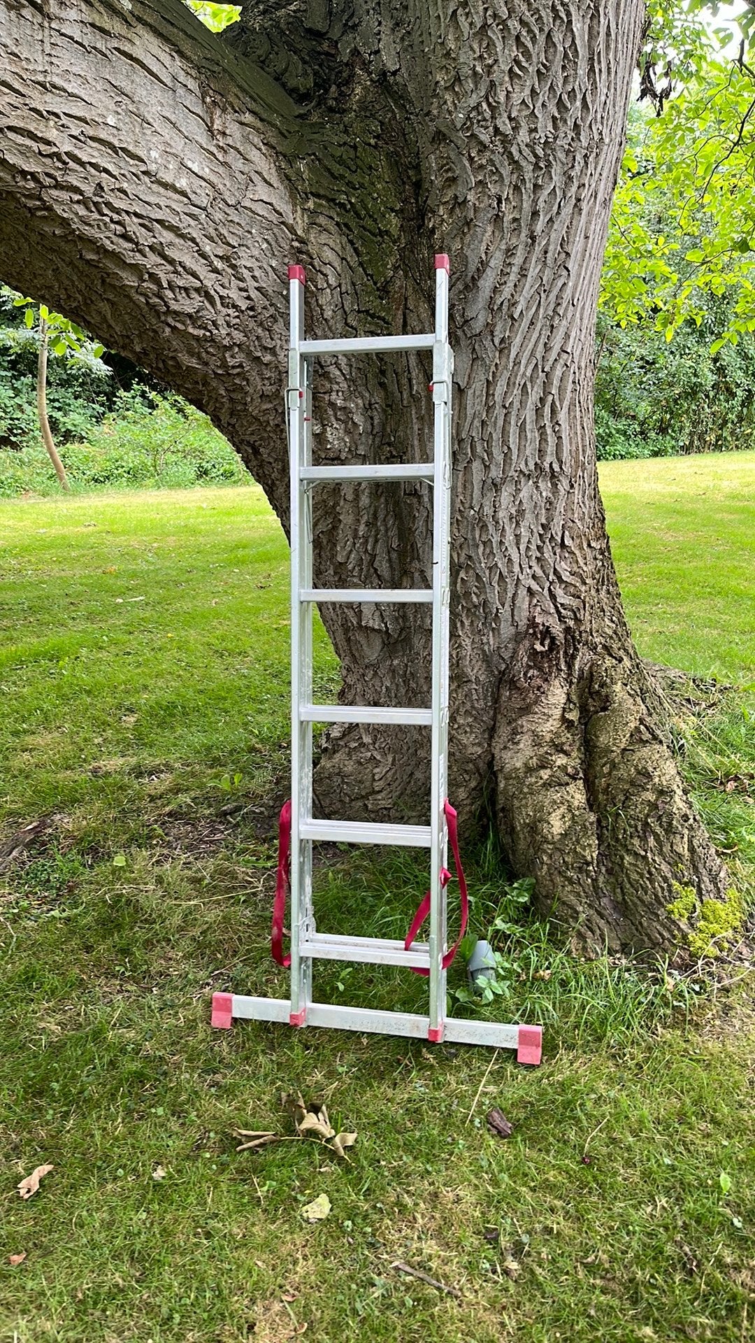 Multifunctionele Trap/ladder, Ophalen, Zo goed als nieuw, Minder dan 2 meter