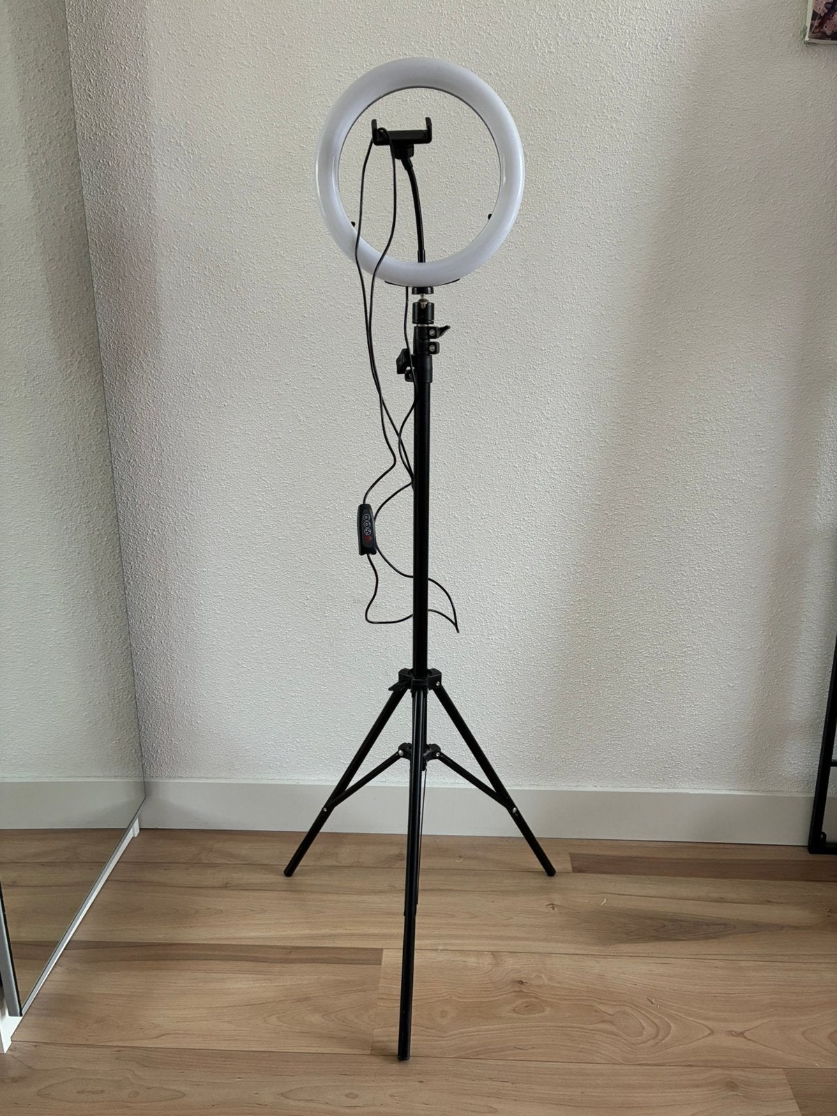 Ring light, Audio, Tv en Foto, Fotografie | Fotostudio en Toebehoren, Ophalen, Gebruikt, Dimbaar, Lamp of Flitsset