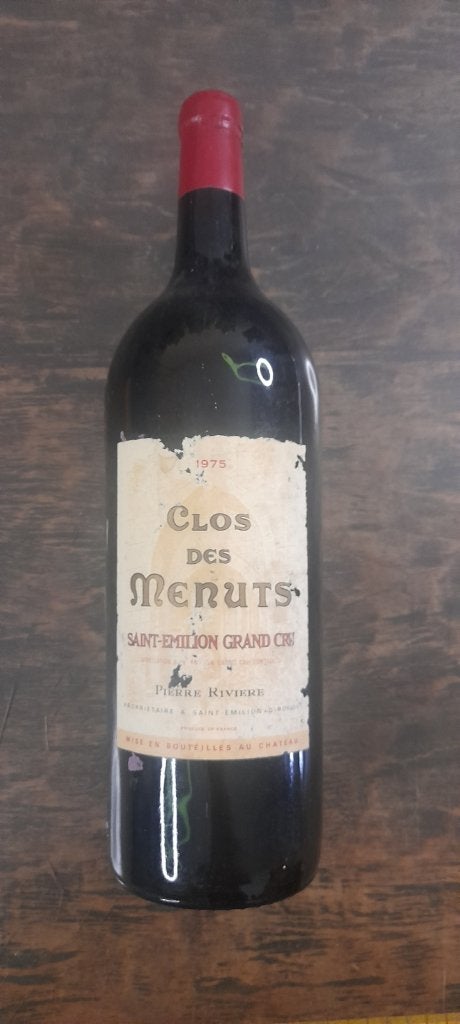 Clos des Menuts 1975, Ophalen, Frankrijk, Nieuw, Rode wijn