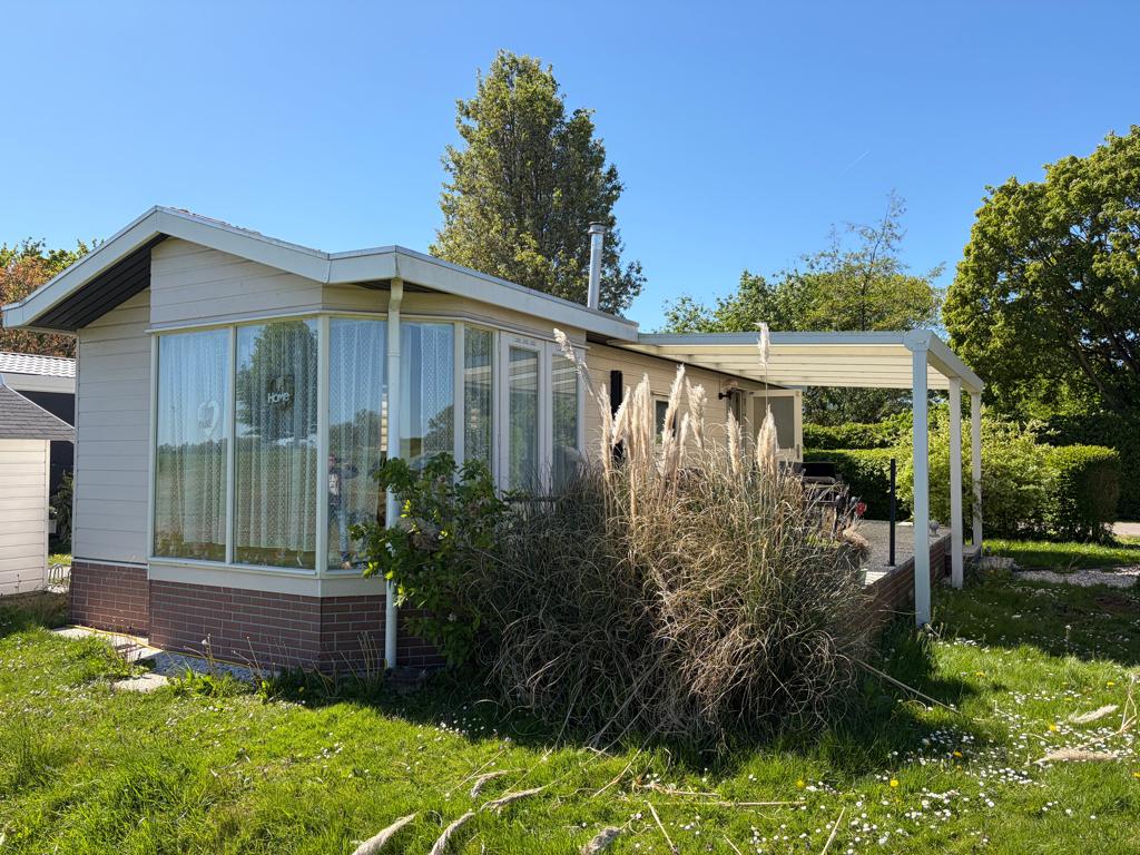 Schitterende Chalet Mantelzorgwoning ruim 50m2  merk Wanders, Caravans en Kamperen, Stacaravans, Tot en met 6