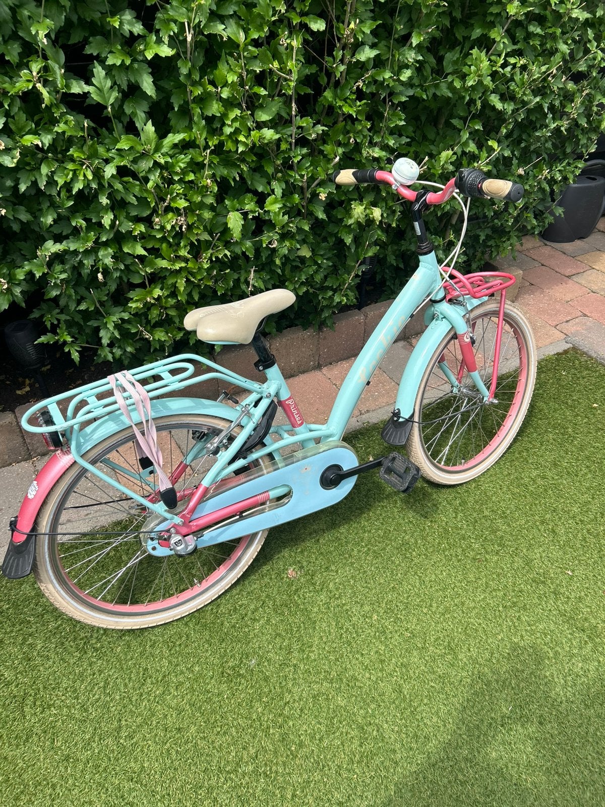 Loekie prinses meisjesfiets 22 inch, Fietsen en Brommers, Fietsen | Meisjes, Ophalen, Zo goed als nieuw, 22 inch