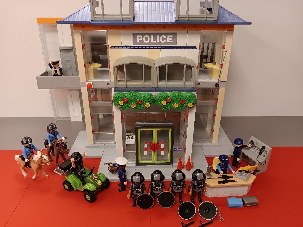 Playmobil Politie Bureau #05 Agenten  ACTIE prijs 29,95, Ophalen of Verzenden, Gebruikt, Complete set