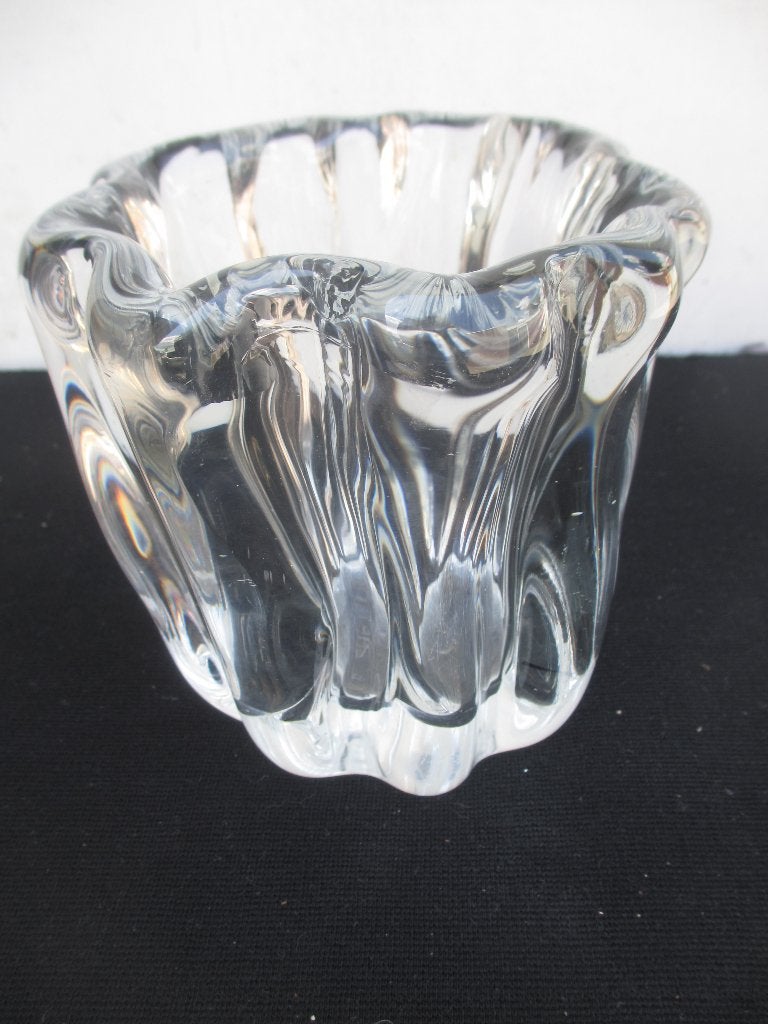 Glazen boomstronk vaas van Tapio Wirkkala voor Iittala 1951