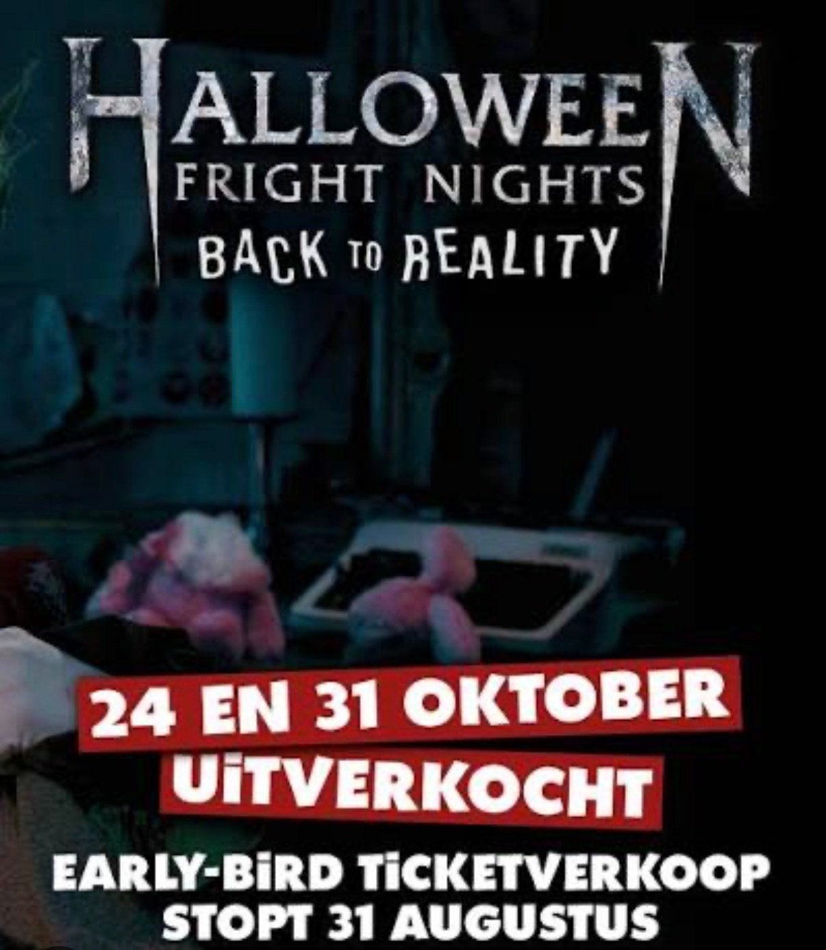 Walibi fright night 5 stuks, Twee personen