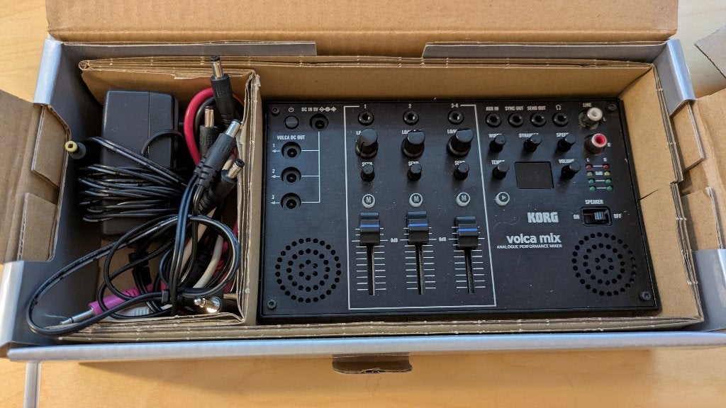 Korg Volca Mix, Verzenden, Zo goed als nieuw, Minder dan 5 kanalen