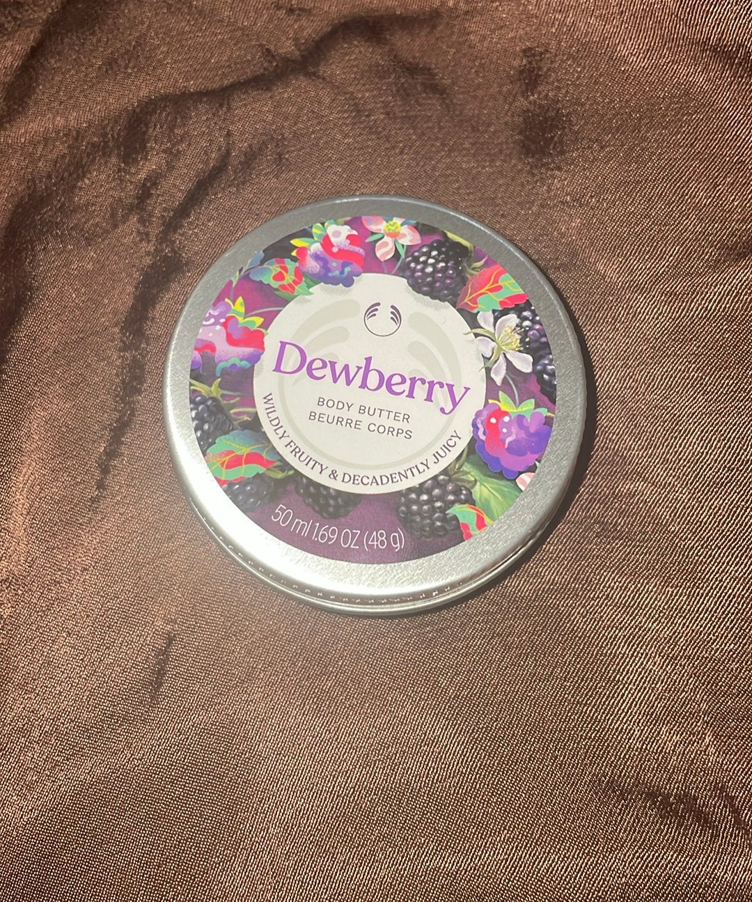 The Body Shop Dewberry Body Butter 50ml, Verzenden, Nieuw, Bodylotion, Crème of Olie